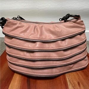Cynthia Rowley Blush Tiered Crossbody Bag